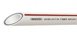 Труба полипропиленовая Ekoplastik Fiber Basalt Plus 110x12,3 (штанга: 4 м)